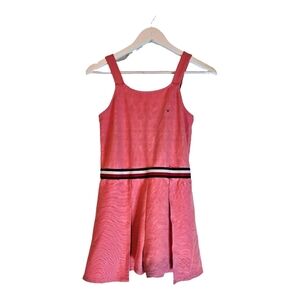 Tommy Hifilger Romper with Overskirt size 10/12 Light Red with Red/White/Blue